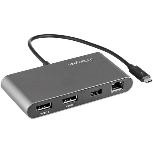 StarTech.com Thunderbolt 3 Mini Dock - Docking Station TB3 portatile per doppio - Immagine 1 di 1