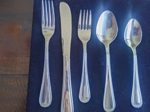 INTERNATIONAL STAINLESS SIX FIVE PIECE SETTINGS NEW - Picture 1 of 7