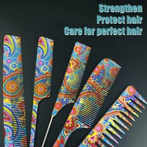 Colorful Professional Hairdressing Metal Pin Tail Hair Comb A Extensions F8G7