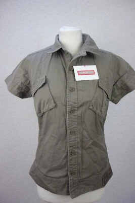 EK4222 Damen Bluse von Bench, grau-grün, Gr.L - Bild 1 von 4