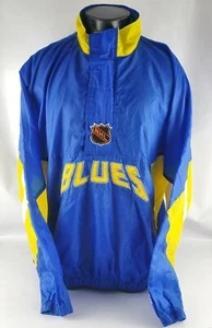 VTG Starter NHL Center Ice St. Louis Blues Hockey Pullover Windbreaker Adult XL - Picture 1 of 12