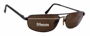 Lenti di ricambio per occhiali da sole SFx adatte a Revo Read Kit2 - larghezza 59 mm - Foto 1 di 6