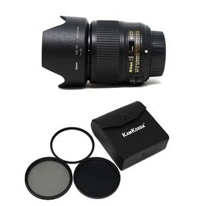 Nikon 35mm f1.8 G AF-S NIKKOR ED Camera Lens + Filter Kit 58mm - Picture 1 of 11