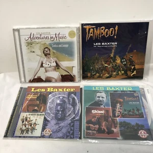 Lot Of 4 CD LES BAXTER *Rare* . #M062 - Picture 1 of 20