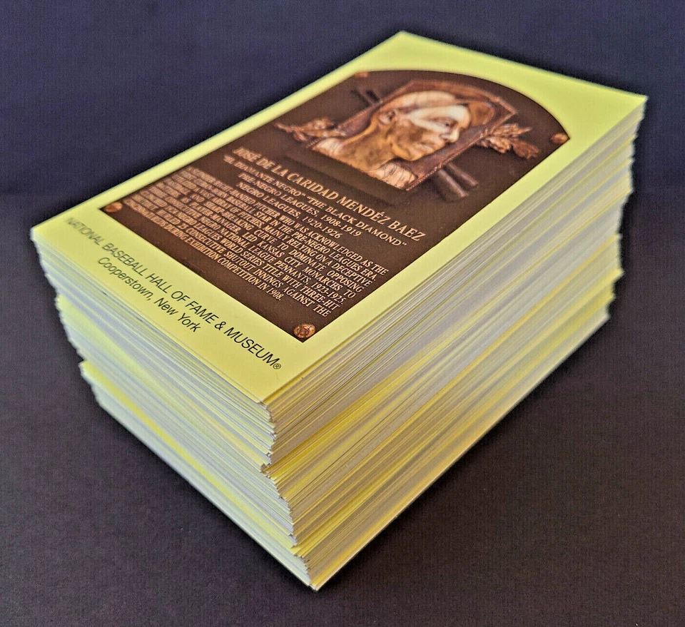 Placa postal con matasellos del Salón de la Fama Cooperstown HOF - Tú eliges Foto 1 de 1