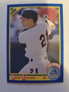 1990 SCORE ROBIN VENTURA #595 QUASI NUOVO - Foto 1 di 1