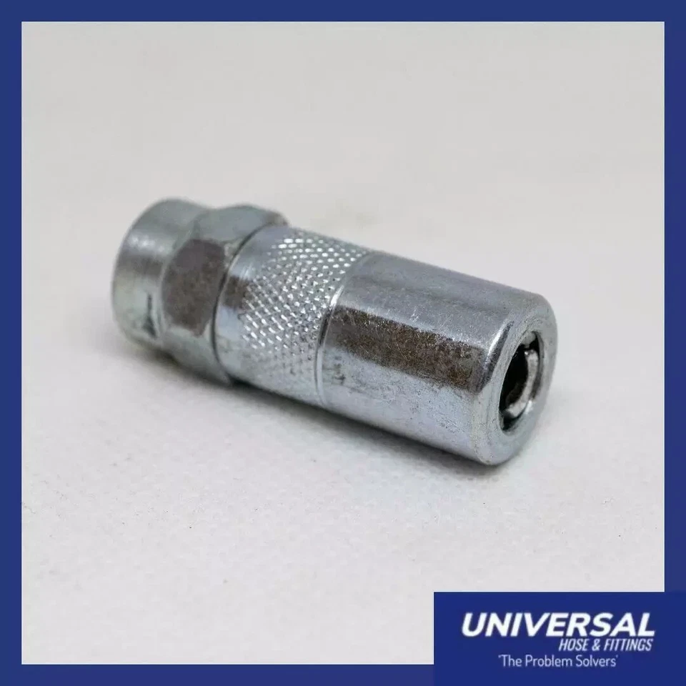 LINCOLN PISTOLA DE GRASA DE ALTA RESISTENCIA ACOPLADOR MANGUERA LÁTIGO 1/8" Foto 1 de 1