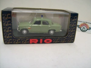Alfa Romeo Giulietta T.I. "DEPARTAMENTO MÓVIL", 1957, verde oliva, Río 1:43, embalaje original - Imagen 1 de 3