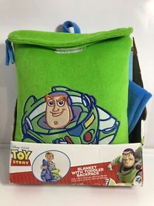 Disney Pixar Toy Story Blanket With Toddler Backpack 2010 - Picture 1 of 6