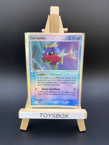 Carte Pokémon Carvanha Reverse 51/109 / Ex Rubis Saphir / Mint SPANISH - Foto 1 di 3
