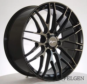 Breyton Spirit R mattblack 9j + 10jx21 BMW 5er F10 F11 6er F12 F13 M6 X3 F25 X4 - Picture 1 of 13