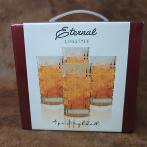 Eternal Lifestyle 4 Stk. Longdrinkglas Set - Bild 1 von 6