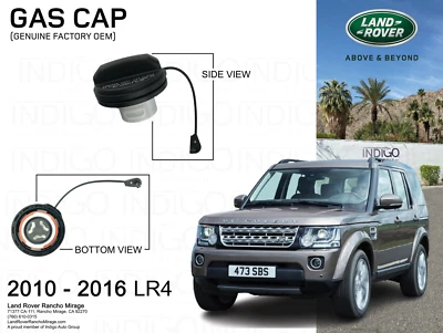 Land Rover LR4 2010-2016 tapa gasolina combustible gasolina original LR138718-LR4 Foto 1 de 2