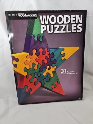 Wooden Puzzles: 31 Favorite Projects & Patterns (Scroll Saw Woodworking & - GOOD - Image 1 of 3