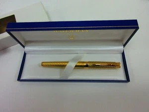 Waterman L'etalon Rollerball Pen Gold New In Box - Picture 1 of 6