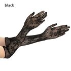 Floral Lace Gloves Fancy Dress Christmas Halloween Gloves Gothic Punk Mittens