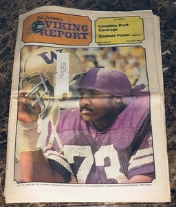 De colección Bob Lurtsema's Minnesota Vikings Report 1980 NFL #24 Draft Semana Cobertura - Imagen 1 de 1