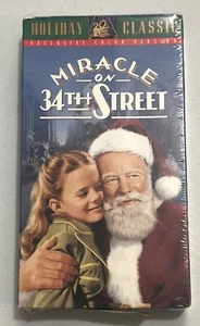 Miracle on 34th Street (1947) (VHS, 1993) NEW FACTORY SEALED - Picture 1 of 6