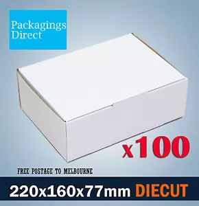 100x A5 Mailing Box 220 x 160 x 77mm Diecut Mailer BX1 B1 Shipping Carton - Picture 1 of 11