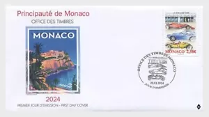 monaco 2024 Classic Cars Collection H.S The Prince Rainier auto formula 1v FDC - Picture 1 of 1