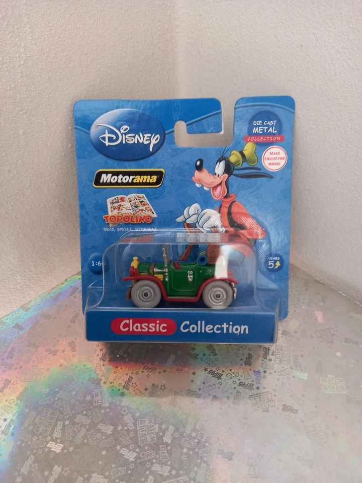 DEMINI AUTO DISNEY CLASSIC COLLECTION MOTORAMA DIE METAL CAST 1:64 PIPPO - Immagine 1 di 1