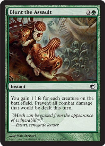 BLUNT THE ASSAULT X4 4 4X Scars of Mirrodin MTG Magic Cards DJMagic - Image 1 of 1