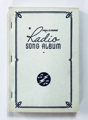 Virgil O Stamps Radio Song Album Song Book with Shape Notes Stamps-Baxter 1937 - Image 1 of 4