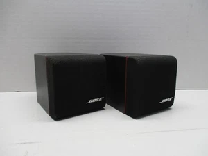 2 Bose REDLINE Acoustimass Single Cube PAIR Speakers Satellite - Picture 1 of 9