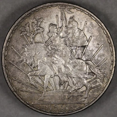 1911 Mexico Silver Caballito Peso - Image 1 of 2