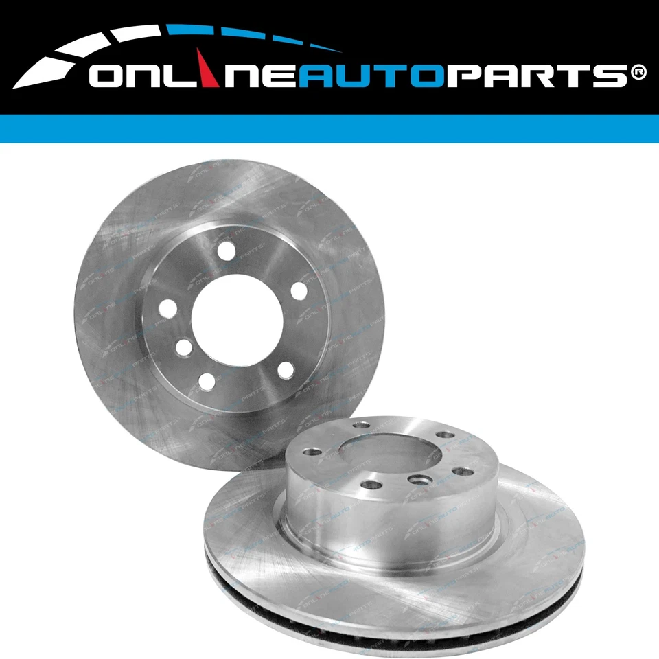 2 x Front Disc Brake Rotors for BMW 120i E87 4cyl 2.0L N46B20BA 2004~2010 292mm - Image 1 of 1