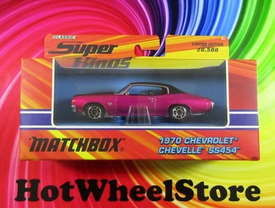 Matchbox  SUPER KINGS  K-202  1970 CHEVROLET CHEVELLE SS 454  Sealed  O4-090125 - Image 1 of 4