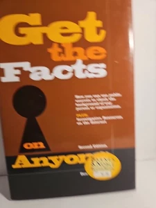 Get the Facts On Anyone, Dennis King, 1995 HC How To Book - Picture 1 of 10