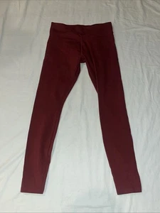 Pact Leggings Pantaloni Donna Rosso Medio Pull On Cotone Organico Elasticizzato - Foto 1 di 8