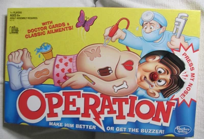 Operation Electronic Board Game with Doctor Cards and Funny Ailments, Kids Games - Image 1 of 4