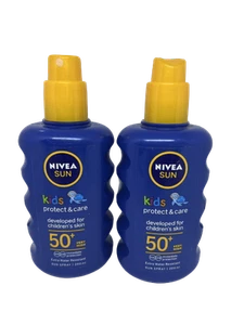 NIVEA SUN Kids Protect & Care Spray de colores FPS 50+ 200 ml x 2 - Imagen 1 de 1