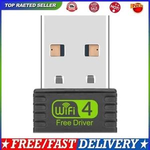 2.4GHz USB WIFI Network Card 150Mbps Wireless Network Card for PC/Laptop/Desktop - Photo 1/12