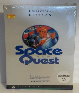 The Space Quest Collection 1-5 Multilingual French/German Variation Rare Sealed! - Picture 1 of 7