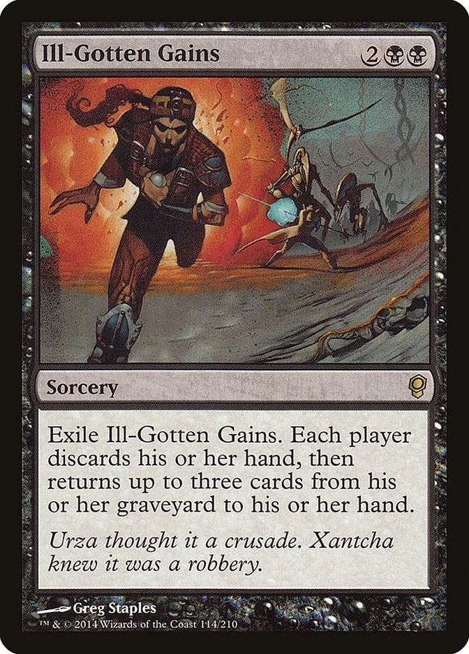 Ill-Gotten Gains 114 LP Normal Conspiracy MTG EN - Image 1 of 1