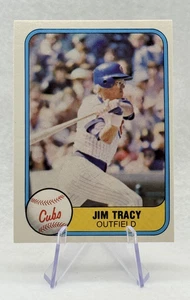 Jim Tracy 1981 Fleer #308 RC Chicago Cubs - Picture 1 of 2