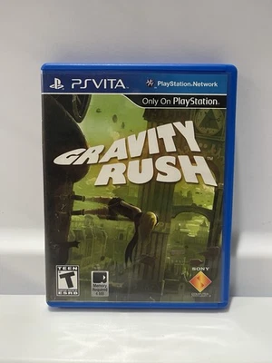 Gravity Rush (Sony PlayStation Vita, 2012) (PCSA-22007)(推车和盒)(已测试) — 第 1/4 张图片