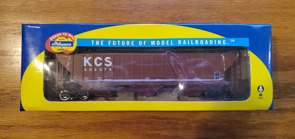 Athearn 72357 HO Scale KCS PS 4740 Hopper Car #303079 w Free ship! - Image 1 of 1
