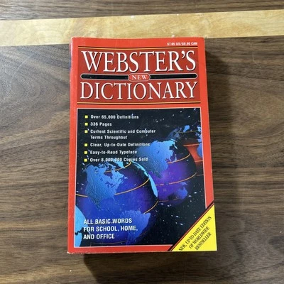New Websters American English Dictionary Paperback Book  - Image 1 of 4