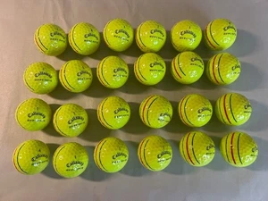 Callaway ERC 21 Yellow Golf Balls... Includes 2 Dozen Bulk...... NEW.. No box... - Picture 1 of 1