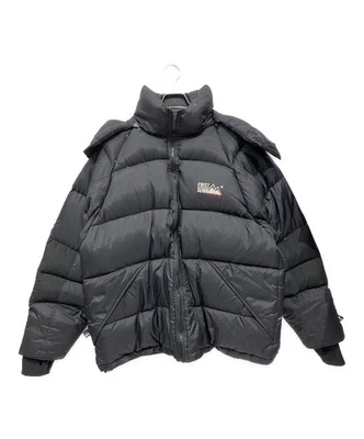 FIRST DOWN Down jacket Size: L Black Men - Image 1 of 4