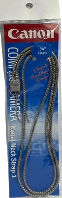 CANON | 34"CAMERA METAL NECK STRAP ✪NEW✪ 6254A003AA JAPAN RARE COMPACT CUSTOM US - Image 1 of 4