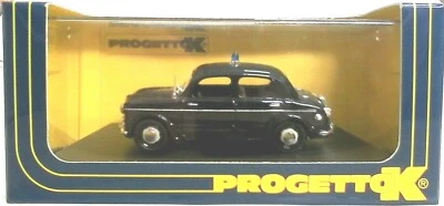 PROGETTO K 1:43 MADE IN ITALY AUTO DIE CAST - FIAT 1100/103 CARABINIERI  PK 183 - Immagine 1 di 2