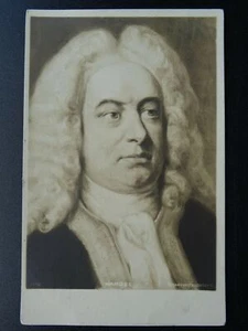 Musical Composer GEORGE FRIDERIC HANDEL (2) c1910 RP Postcard by Rotary - Picture 1 of 2