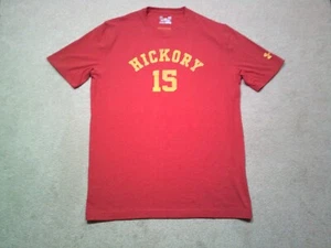 NWOT Indiana Hoosiers Hickory T Shirt Mens Medium Red Under Armour - Picture 1 of 8