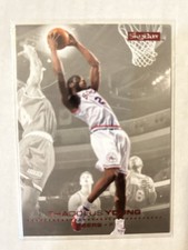 2008-09 Upper Deck Skybox Thaddeus Young Red Ruby #d 8/50. Rare!!! NBA 76ers