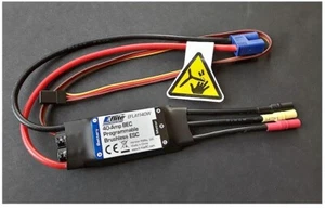 E-Flite EFLA1140W 40 AMP Brushless ESC Electronic Speed Control T28 P51 NewNOBag - Picture 1 of 1